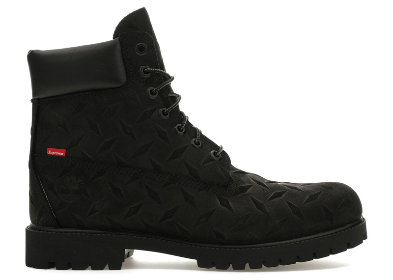 Timberland 6" Premium Waterproof Boot Supreme Diamond Plate Black