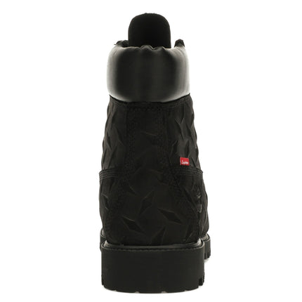 Timberland 6" Premium Waterproof Boot Supreme Diamond Plate Black TB0A6DE1001, arrière