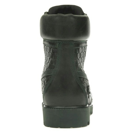 Timberland 6" Premium Boot Woven Dark Green TB0A6FD6-EEQ, arrière