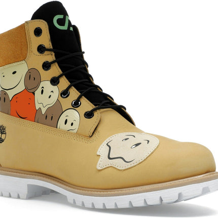 Timberland 6" Premium Waterproof Boot CNSTNT DVLPMNT Melted Smileys TB0A6G1R-EXM, trois-quarts avant extérieur