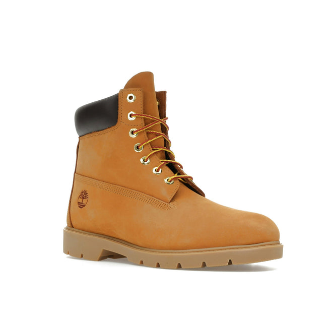 Timberland 6" Classic Waterproof Boot Wheat Mesh Lining TB118094-231, trois-quarts avant extérieur