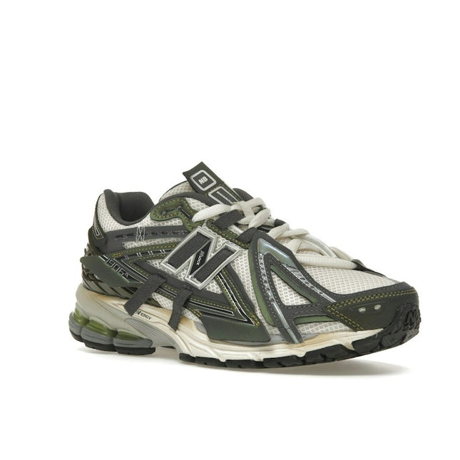 New Balance 1906A Olive Juice Sea Salt U1906ANC, trois-quarts avant extérieur