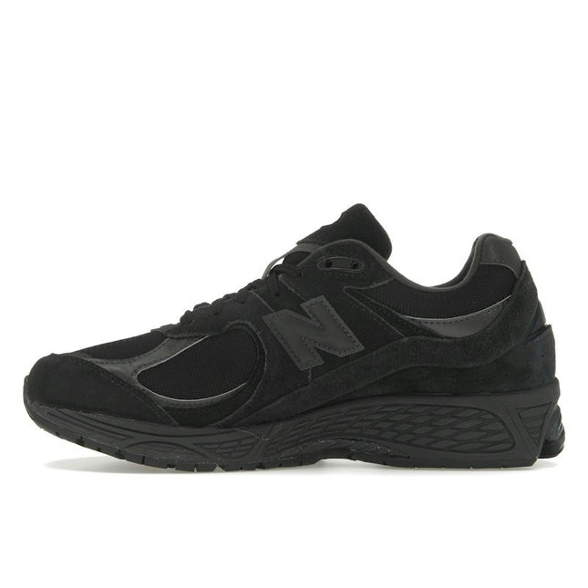 New Balance 2002R Triple Black Suede U2002RBL, profil intérieur