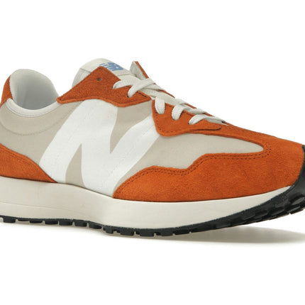 New Balance 327 Rust Oxide U327LF, trois-quarts avant extérieur