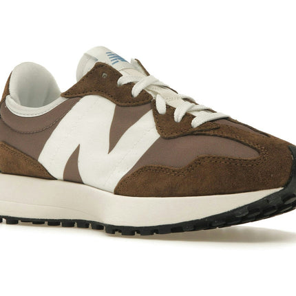 New Balance 327 Dark Earth Mushroom U327LG, trois-quarts avant extérieur