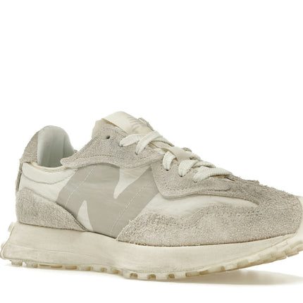 New Balance 327 Sea Salt Angora U327WCC, trois-quarts avant extérieur