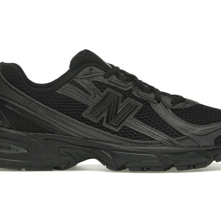 New Balance 740 Triple Black U740BO2, vue principale