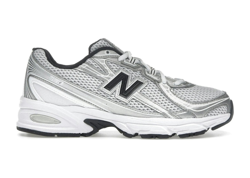 New Balance 740 White Silver Metallic Navy