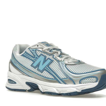 New Balance 740v2 Blue Agate White U740ST2, trois-quarts avant extérieur