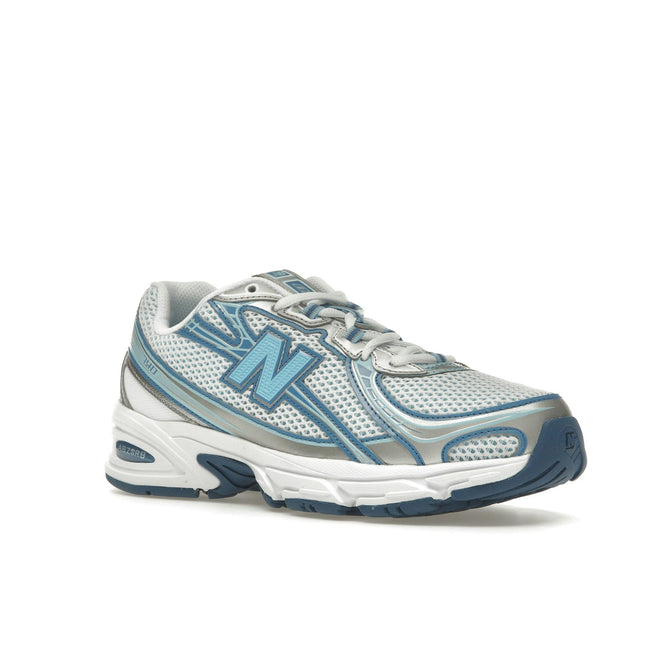 New Balance 740v2 Blue Agate White U740ST2, trois-quarts avant extérieur