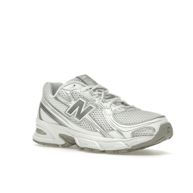 New Balance 740v2 White Silver Reflection U740WM2, trois-quarts avant extérieur