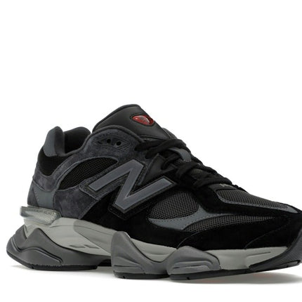 New Balance 9060 Black Castlerock U9060BLK, trois-quarts avant extérieur