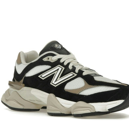 New Balance 9060 Sea Salt Bone U9060BLZ, trois-quarts avant extérieur