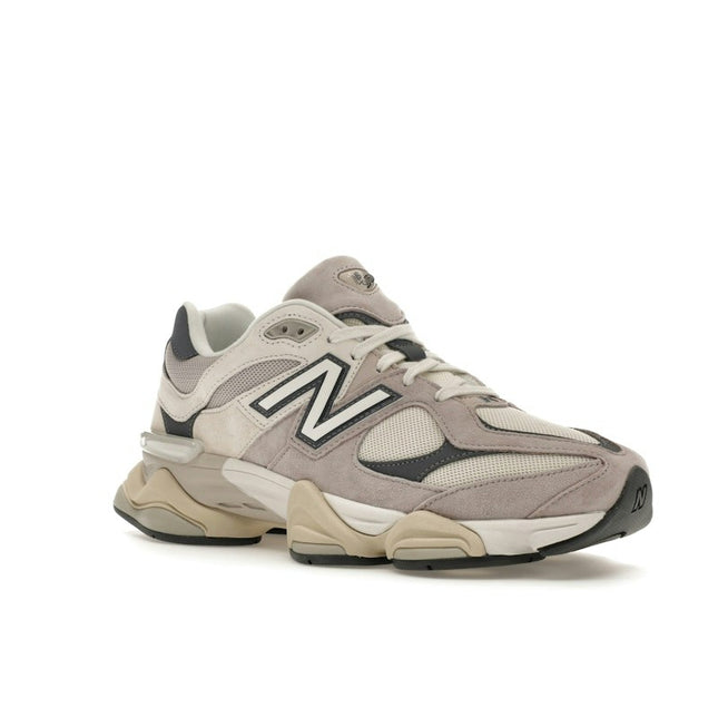 New Balance 9060 Moonrock Linen U9060EEB, trois-quarts avant extérieur