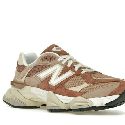 New Balance 9060 Sparrow Flat Taupe U9060EEH, trois-quarts avant extérieur