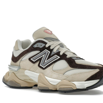 New Balance 9060 Emerging Brown U9060FLP, trois-quarts avant extérieur