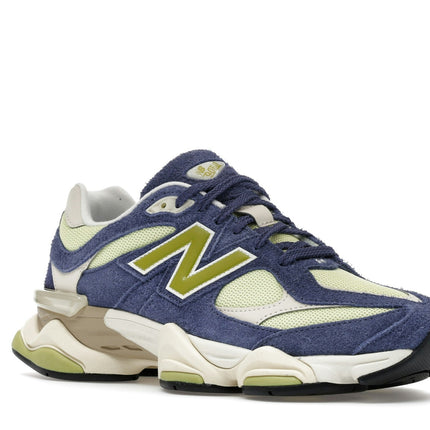 New Balance 9060 Indigo Moss Purple U9060GEB, trois-quarts avant extérieur