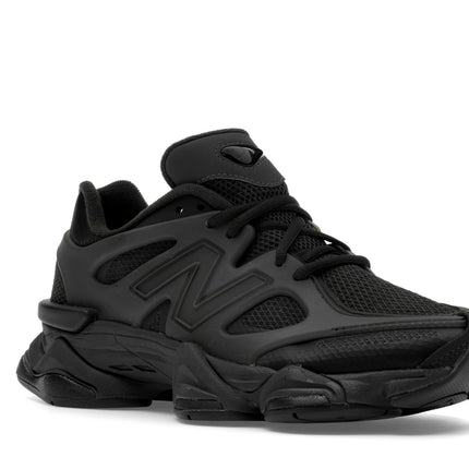 New Balance 9060 X Black Cement U9060IAA, trois-quarts avant extérieur