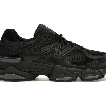 New Balance 9060 Triple Black Leather U9060NRI, vue principale