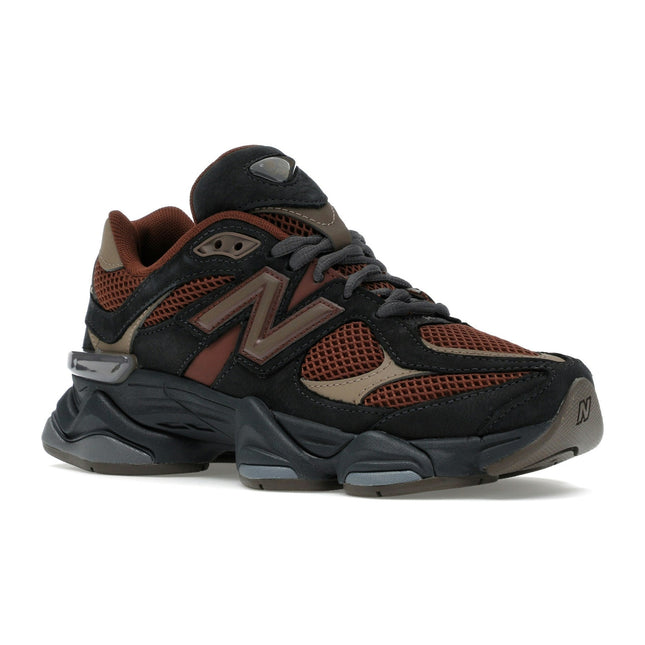 New Balance 9060 Phantom Rich Oak U9060RFB, trois-quarts avant extérieur