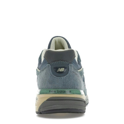 New Balance 990v4 MiUSA Auralee Blue U990AL4, arrière