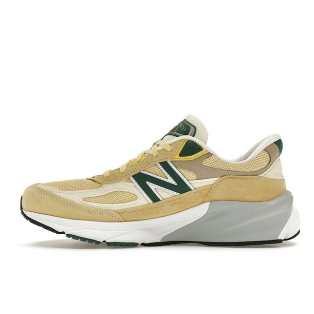 New Balance 990v6 MiUSA Sulphur Green U990TE6, profil intérieur