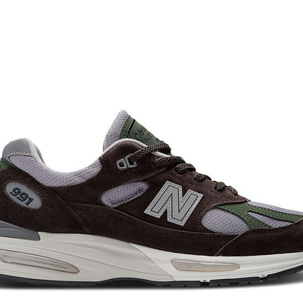 New Balance 991v2 MiUK Essentially Offbeat Pack Brown U991BP2, vue principale