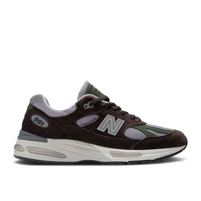 New Balance 991v2 MiUK Essentially Offbeat Pack Brown U991BP2, vue principale