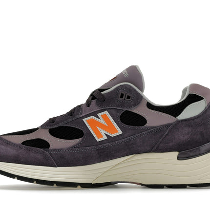 New Balance 992 MiUSA Dark Ice Wine Black U992OP, profil intérieur