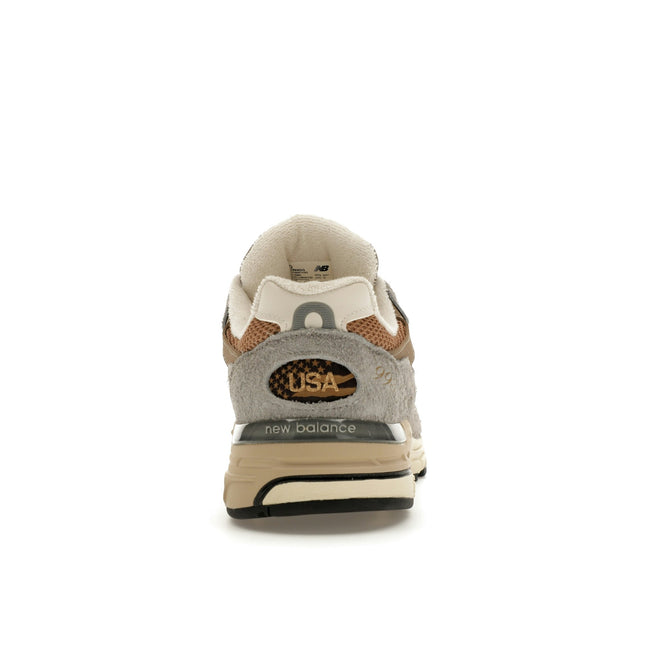 New Balance 993 Teddy Santis MiUSA Sadow Grey Driftwood U993GG, arrière