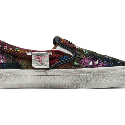 Vans Premium Classic Slip-On Harris Tweed Red VN000E96BJN, vue principale