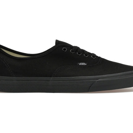 Vans Authentic Black Canvas VN000EE3BKA, vue principale